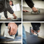 Grapadora manual profesional Arrow T50 Heavy-Duty – Apta para grapas ¼″-9⁄16″ (T50) en madera, tapicería e instalación