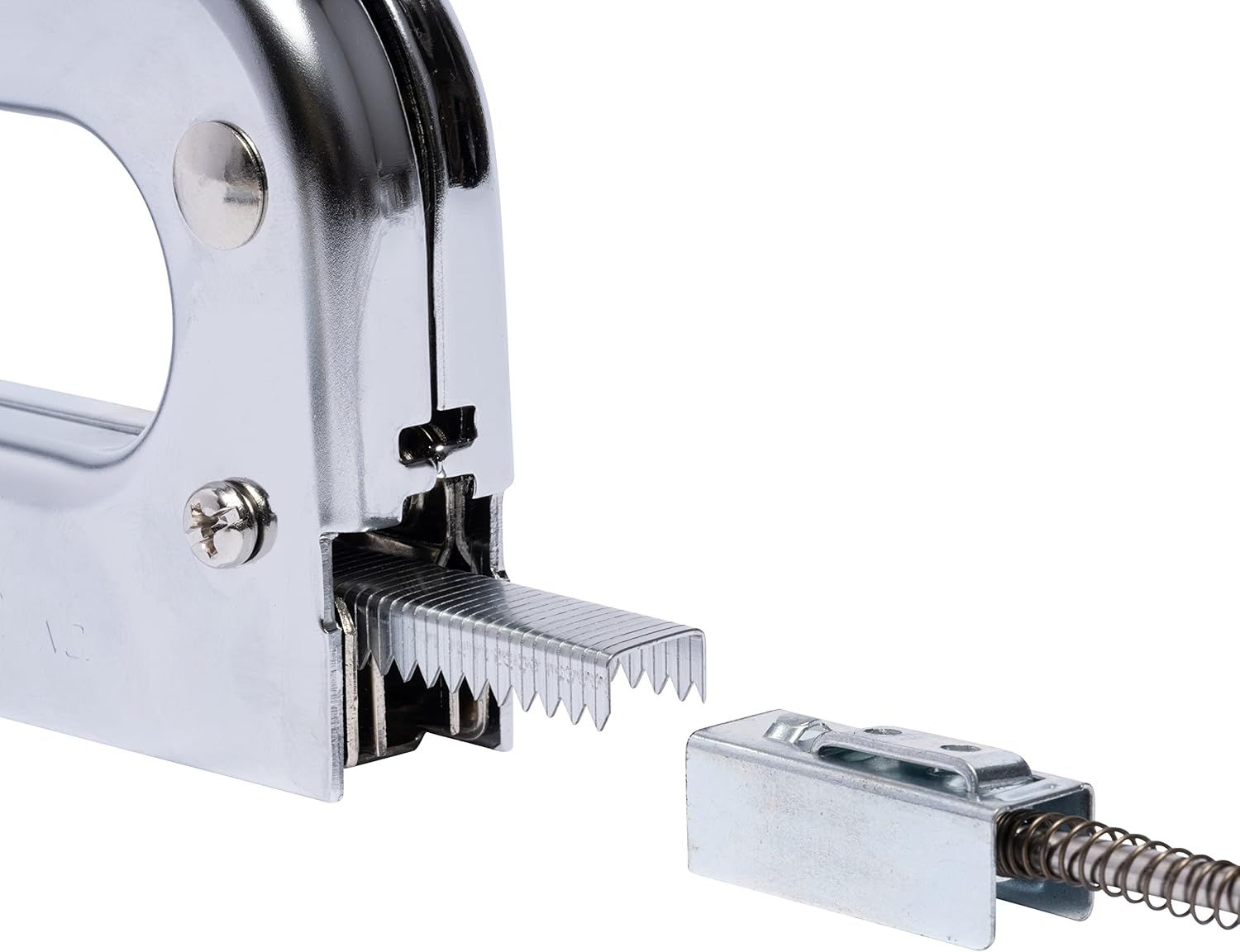 Grapadora manual profesional Arrow T50 Heavy-Duty – Apta para grapas ¼″-9⁄16″ (T50) en madera, tapicería e instalación