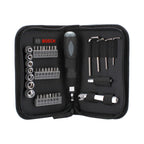 Juego Bosch 2 607 017 511 de 38 Piezas – Set de Puntas con Linterna LED y Adaptador Magnético Profesional