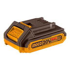 Batería Recargable Ingco FBLI20011 20V 2.0Ah Ion-Litio para Herramientas P20S con Alta Duración y Carga Rápida