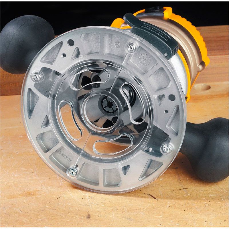 Router Dewalt DW616 de 1-3/4 HP – Fresadora Profesional para Madera con Base Fija y Ajuste de Precisión