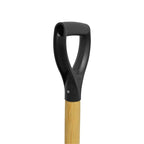 Pala Cuadrada Bellota VIAT – Pala Ligera con Mango Standard de Madera para Construcción y Jardinería