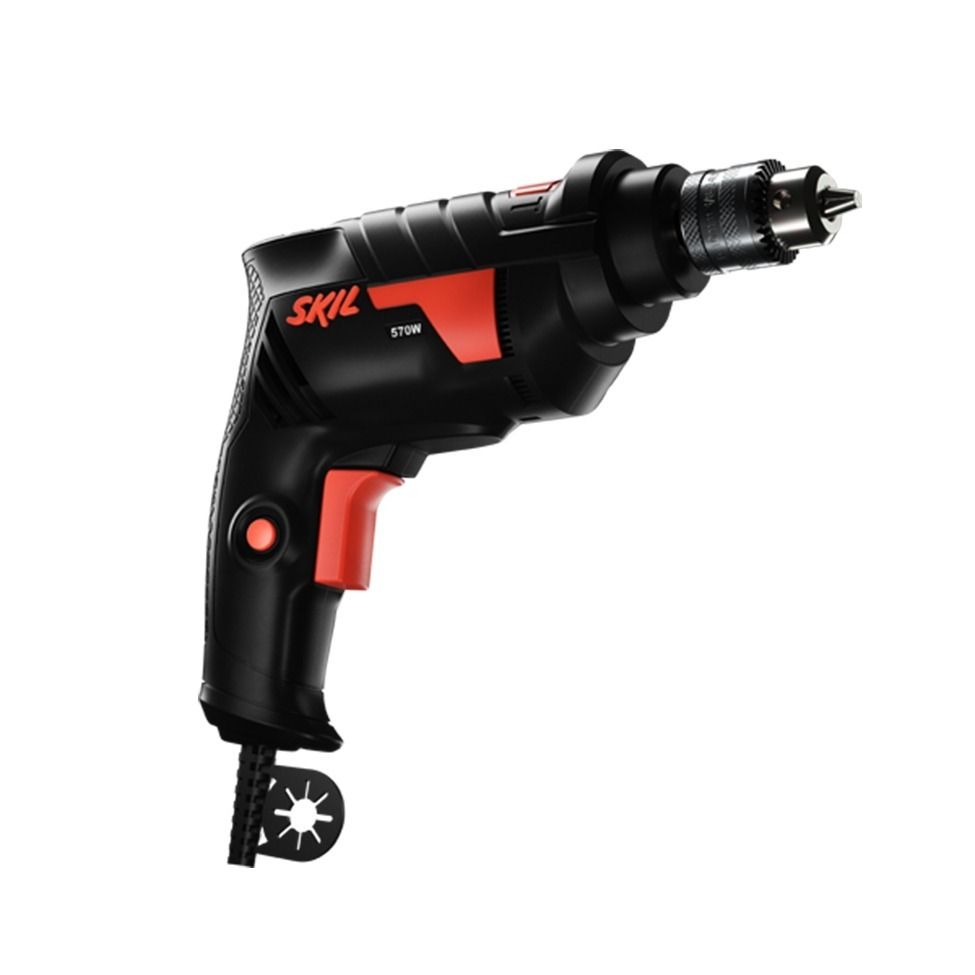 Rotomartillo Skil 6600 3/8” 550W con Velocidad Variable y Reversible para Concreto, Madera y Metal