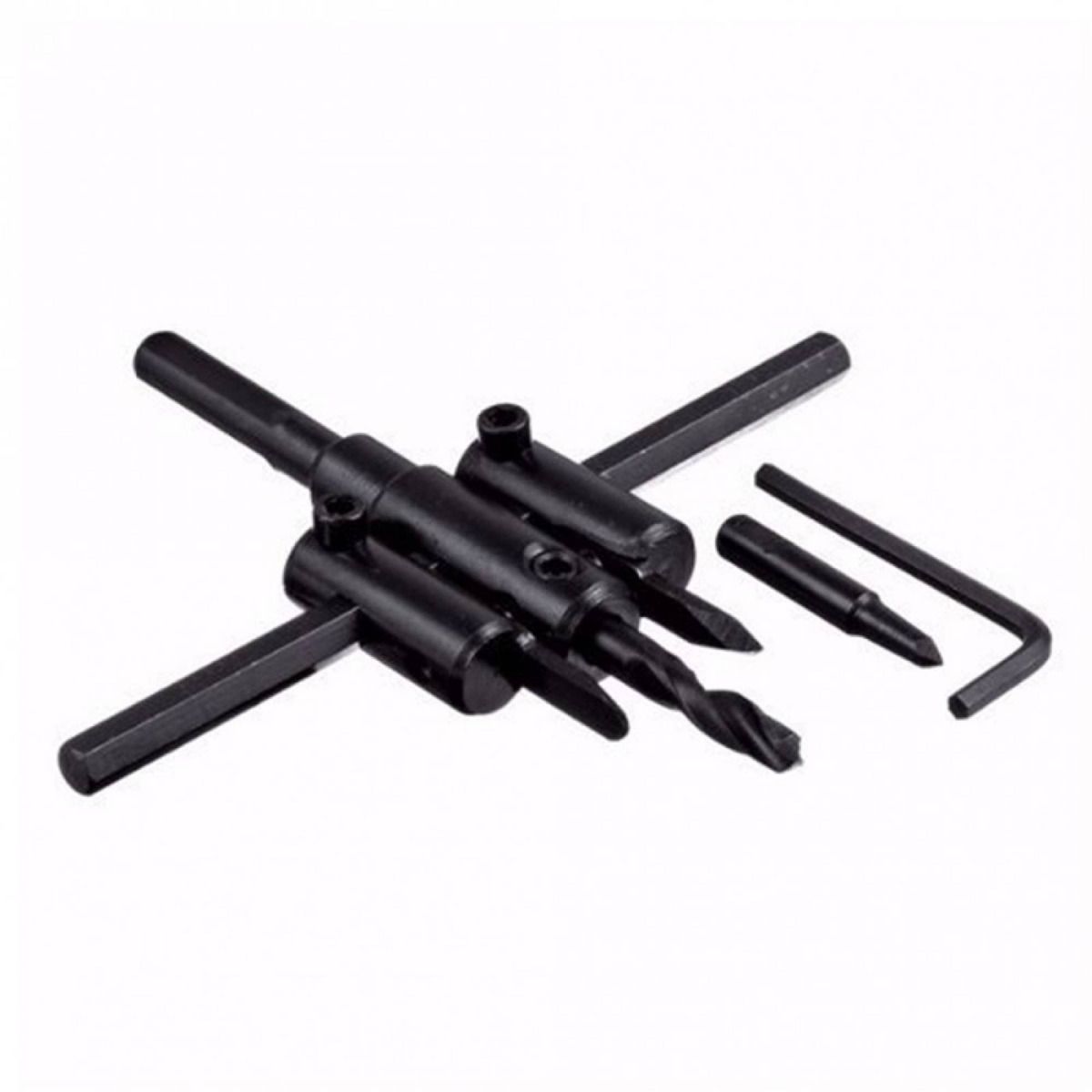 Broca Corta Círculos Ajustable Makita – Cortadora de Precisión para Madera, Paneles y Plásticos