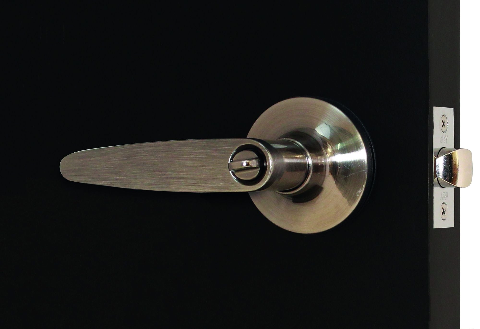 Chapa Manija Yale 80507 Cambridge Cromo Mate – Cerradura para Recámara con Diseño Moderno y Acabado Satinado