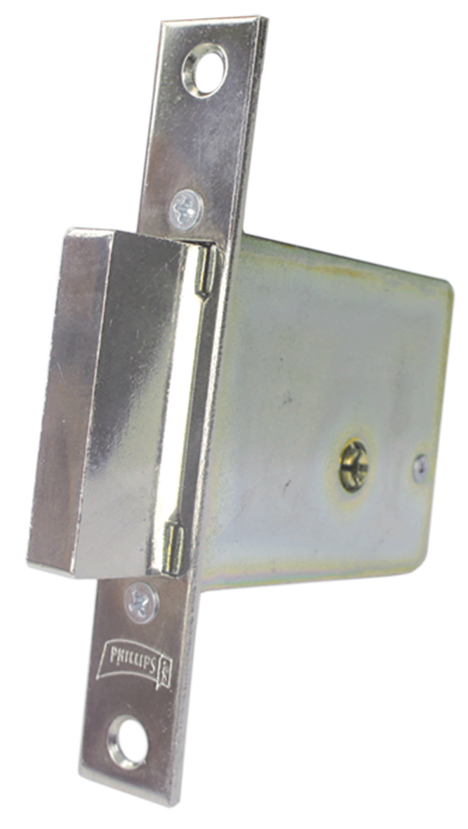 Cerrojo de un Solo Paso Phillips X-1000 Cromo Seguridad y estilo para tu hogar