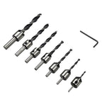 Juego De Brocas Avellanador 7 Pz 1/8 - 3/8 211692 Obi
