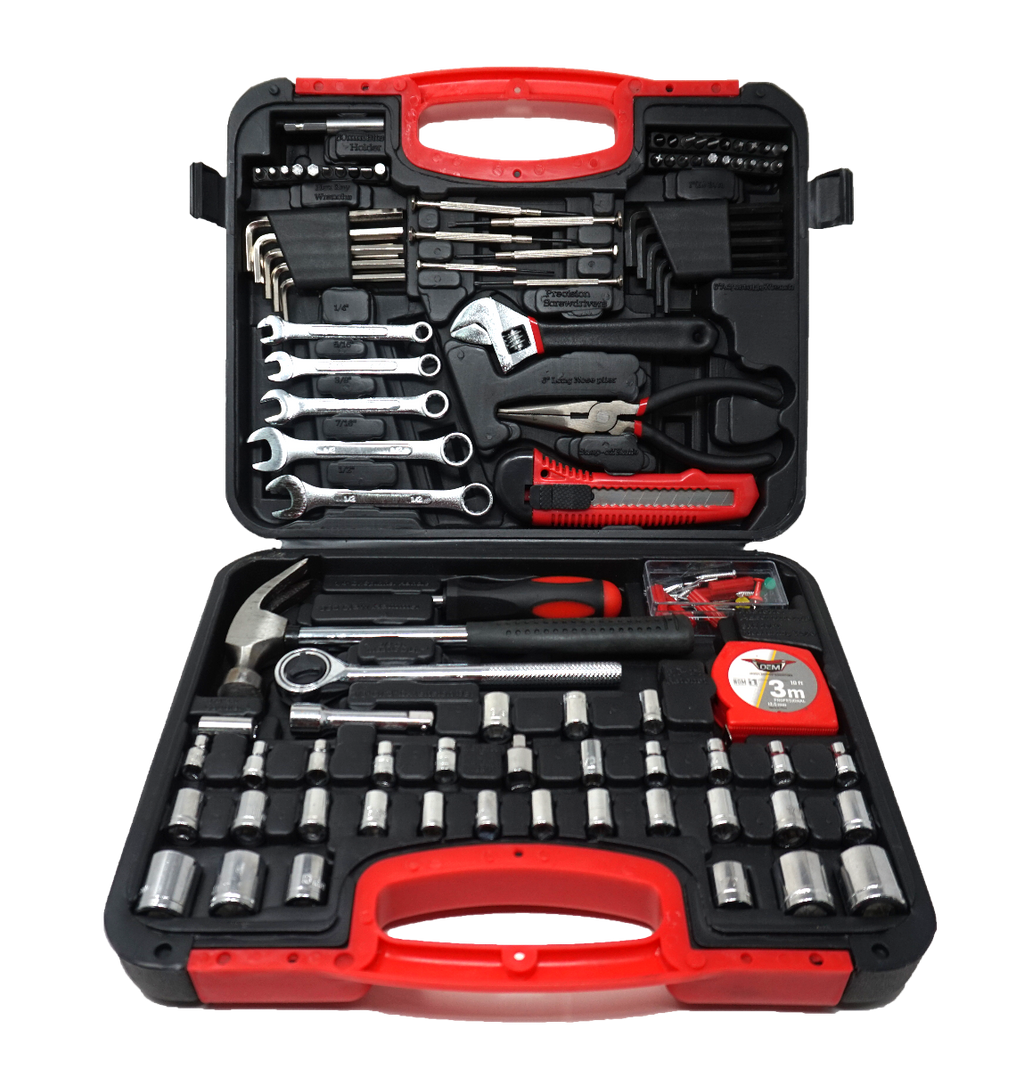 Juego de Herramientas 133 Piezas KHOEM-133 OEM | Set Automotriz y Taller Completo