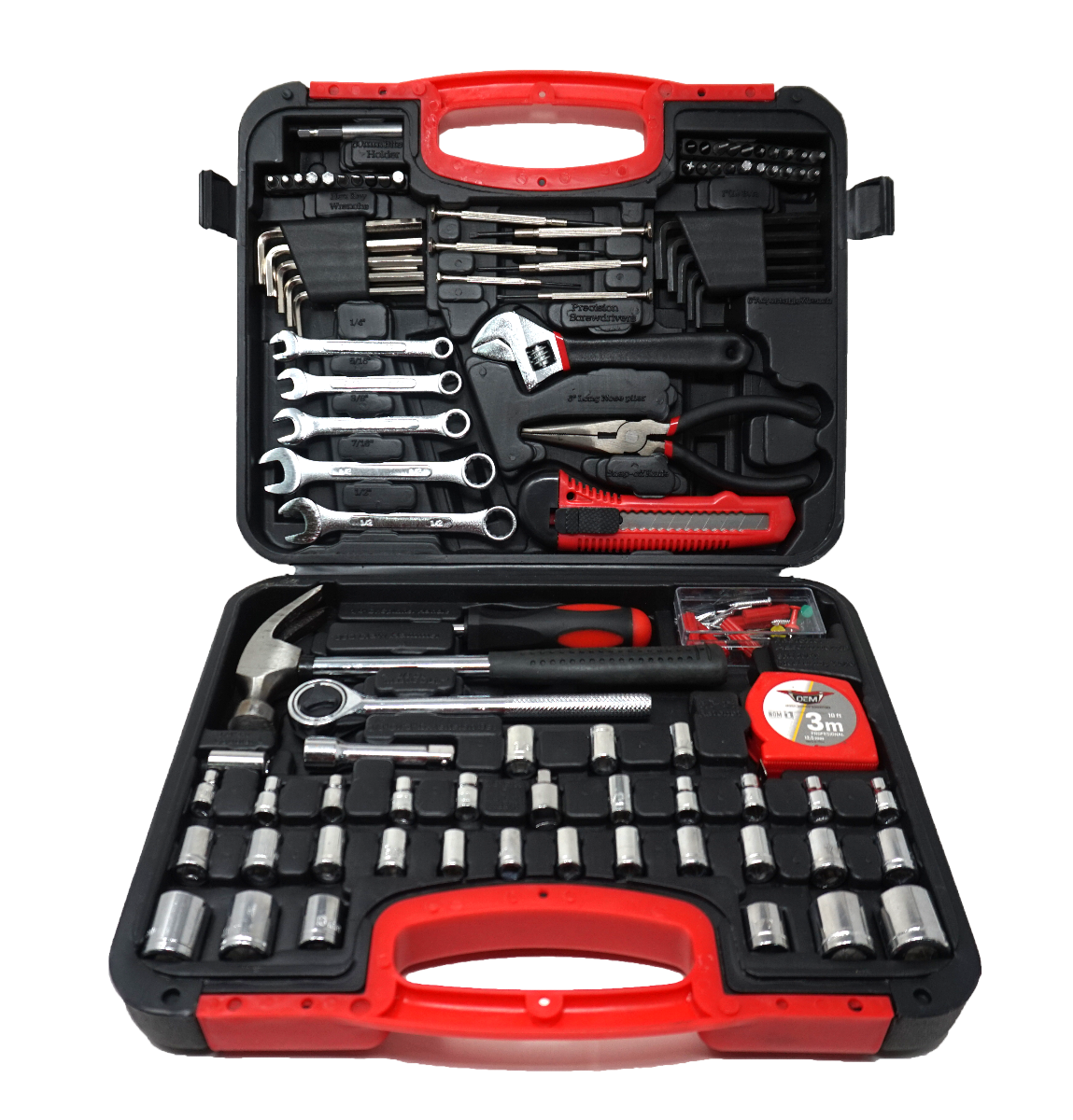 Juego de Herramientas 133 Piezas KHOEM-133 OEM | Set Automotriz y Taller Completo