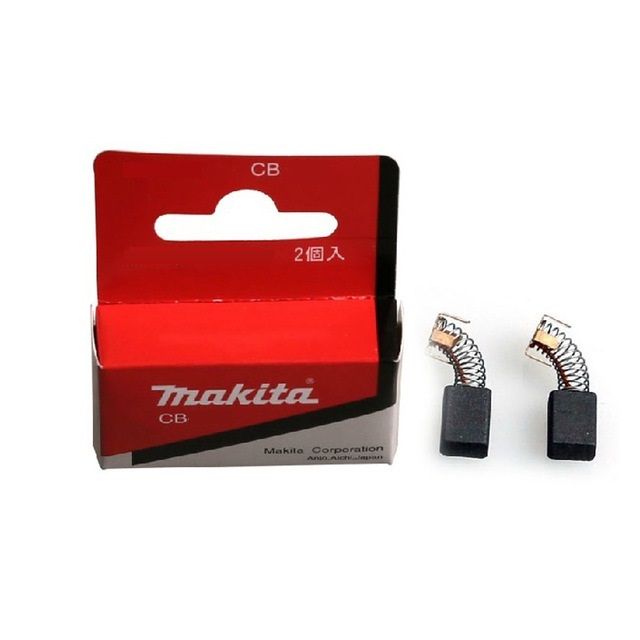 Carbones Makita CB-407 / CB-75 / CB-458 – Juego de Escobillas Originales para Herramientas Eléctricas Makita