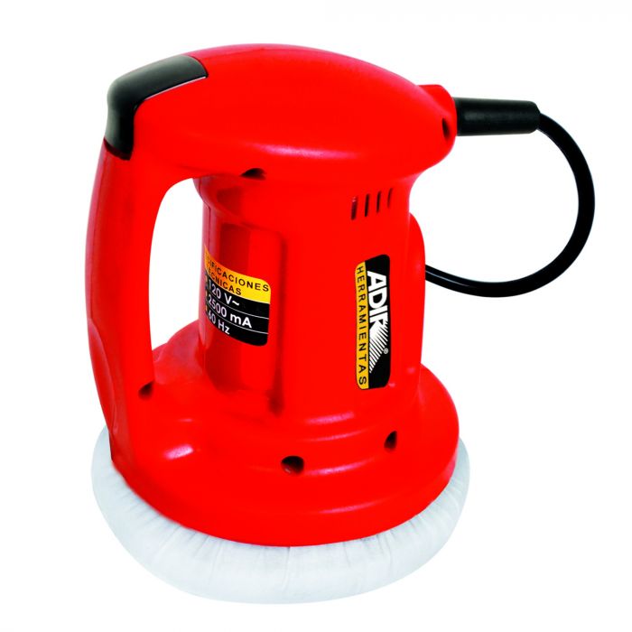 Enceradora y Pulidora Eléctrica 6” Adir AD-154 – Potente Motor de 120W para Autos, Pisos y Muebles