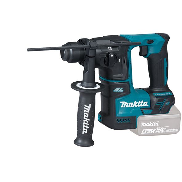 Rotomartillo Electroneumático Inalámbrico Makita DHR171Z 18V LXT SDS Plus Brushless Profesional para Concreto, Madera y Metal