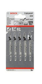Segueta para Caladora Bosch T101BIF / T101AOF / T234X – Juego de Hojas de Corte Fino para Madera, Metal y Acrílico