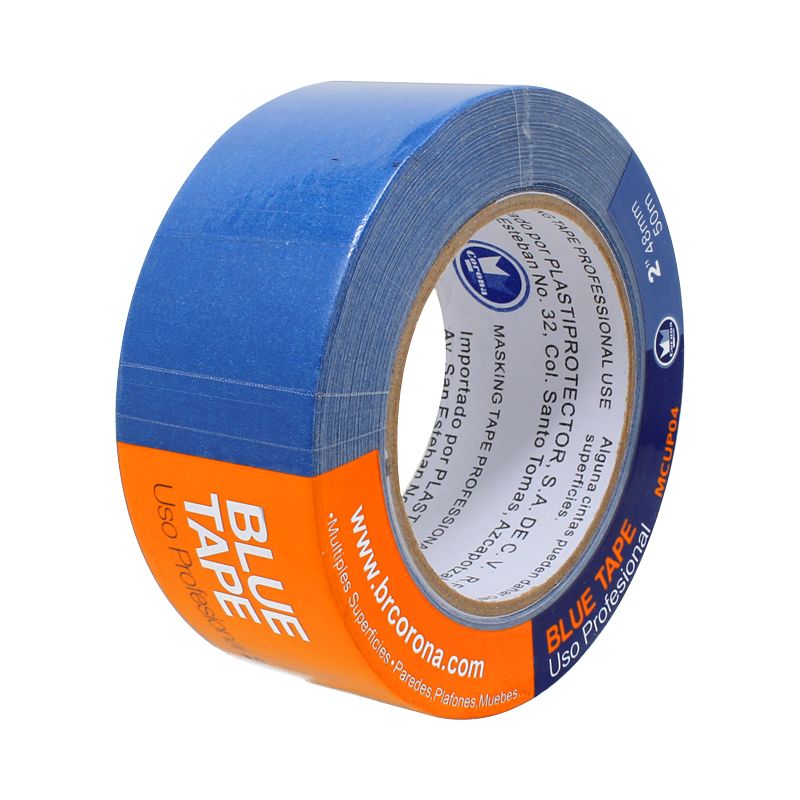 Cinta Blue Tape Corona MCUP04 de 2” – Cinta para Pintor de Alta Precisión y Fácil Remoción sin Residuos