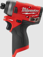 Combo Milwaukee M12 FUEL™ 2598-22 Taladro Percutor y Destornillador de Impacto Inalámbricos 12V con 2 Baterías, Cargador y Estuche