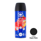 Pintura acrílica en aerosol negro mate 400 ml CPA01 Corona – Acabado profesional, alta cobertura para madera, metal, plástico y automotriz