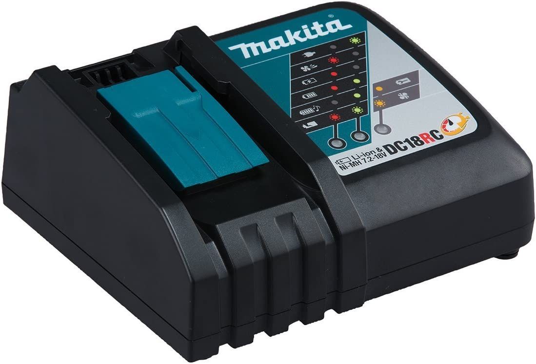 Rotomartillo Inalámbrico Makita DHP481RTJ 18V Brushless con 2 Baterías, Cargador Rápido y Maletín Makpac Profesional
