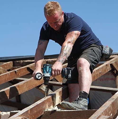 Rotomartillo Inalámbrico Makita DHP481RTJ 18V Brushless con 2 Baterías, Cargador Rápido y Maletín Makpac Profesional