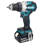 Rotomartillo Inalámbrico Makita DHP489STX1 18V LXT Brushless con Batería, Cargador y Set de Accesorios Profesional