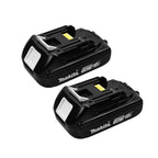 Combo Makita DLX2414YX7 con Rotomartillo DHP487 y Llave de Impacto DTD157 18V LXT Brushless con 2 Baterías, Cargador y Maletín Makpac