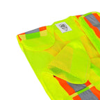 Chaleco de Seguridad Alta Visibilidad Amarillo Ajustable Unitalla SR1034-AM MR Seguridad