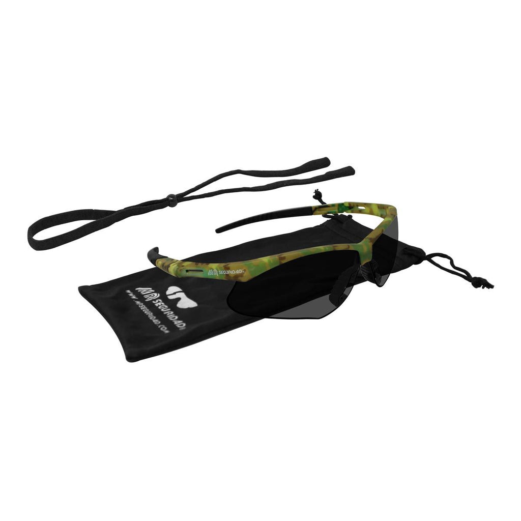 Lente de Seguridad Camuflado/Ahumado Super Rodium SV1005 KG MR Seguridad – Protección y Estilo
