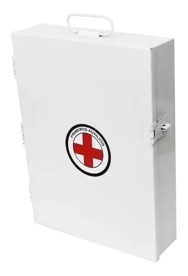 Botiquin De Emergencia Grande Blanco Lamina