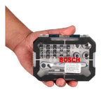 Juego De Puntas Y Dados Bosch 26 Piezas Con Matraca