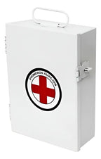 Botiquín de Emergencia Metálico de Pared | Primeros Auxilios para Hogar, Oficina y Escuela