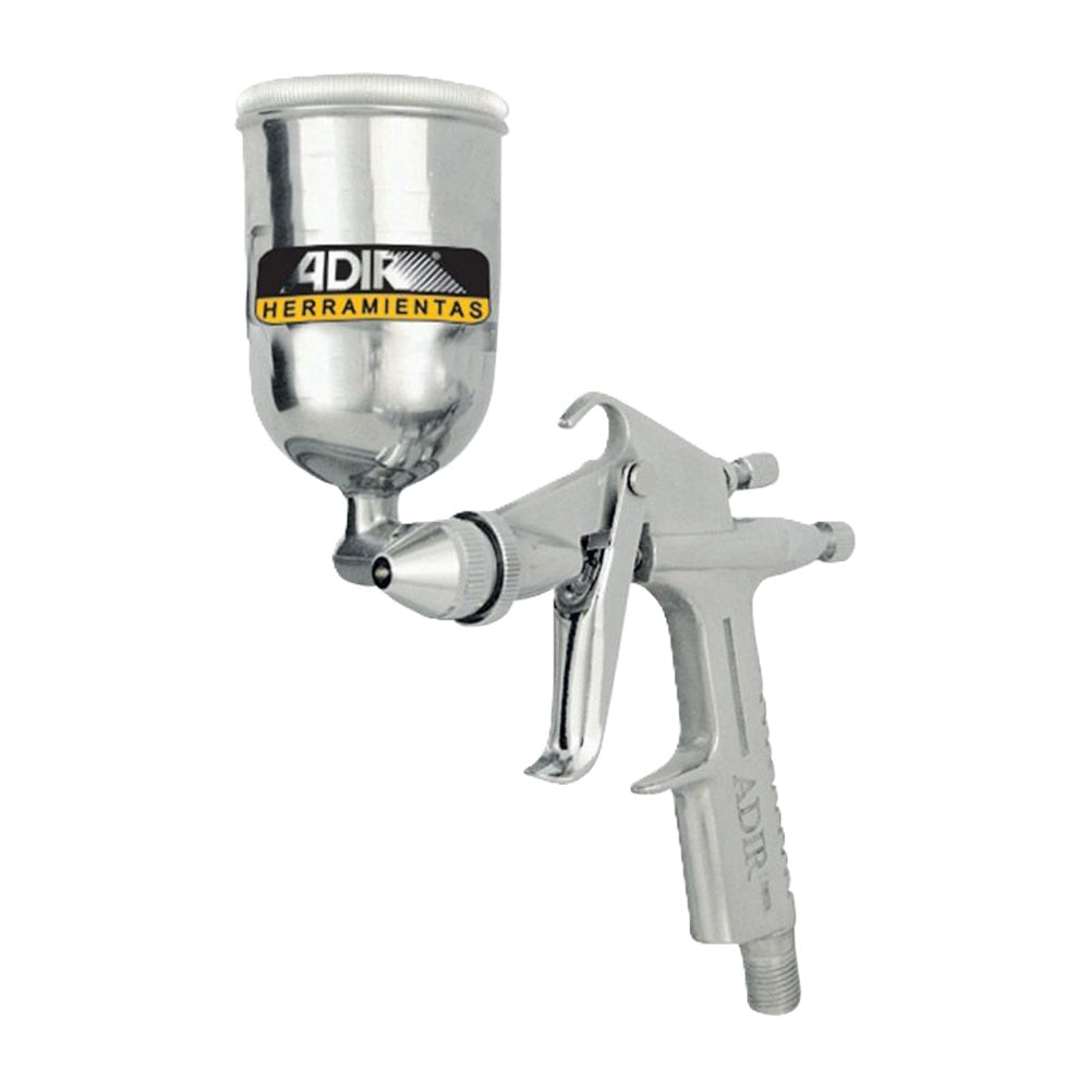 Pistola Mini de Gravedad A667 Adir 0.2 L con Vaso de Aluminio – Ideal para Esmaltes y Trabajos a Detalle