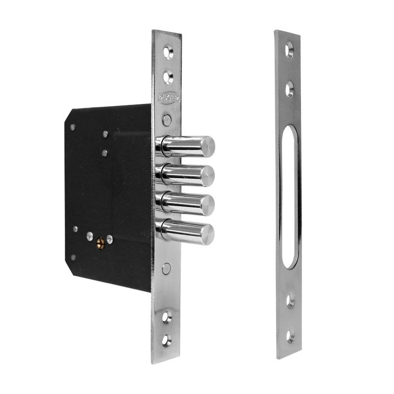 Cerrojo Dexter 6372 con 4 Bulones y Llave Tetra – Seguridad Reforzada para Puertas Metálicas y de Madera