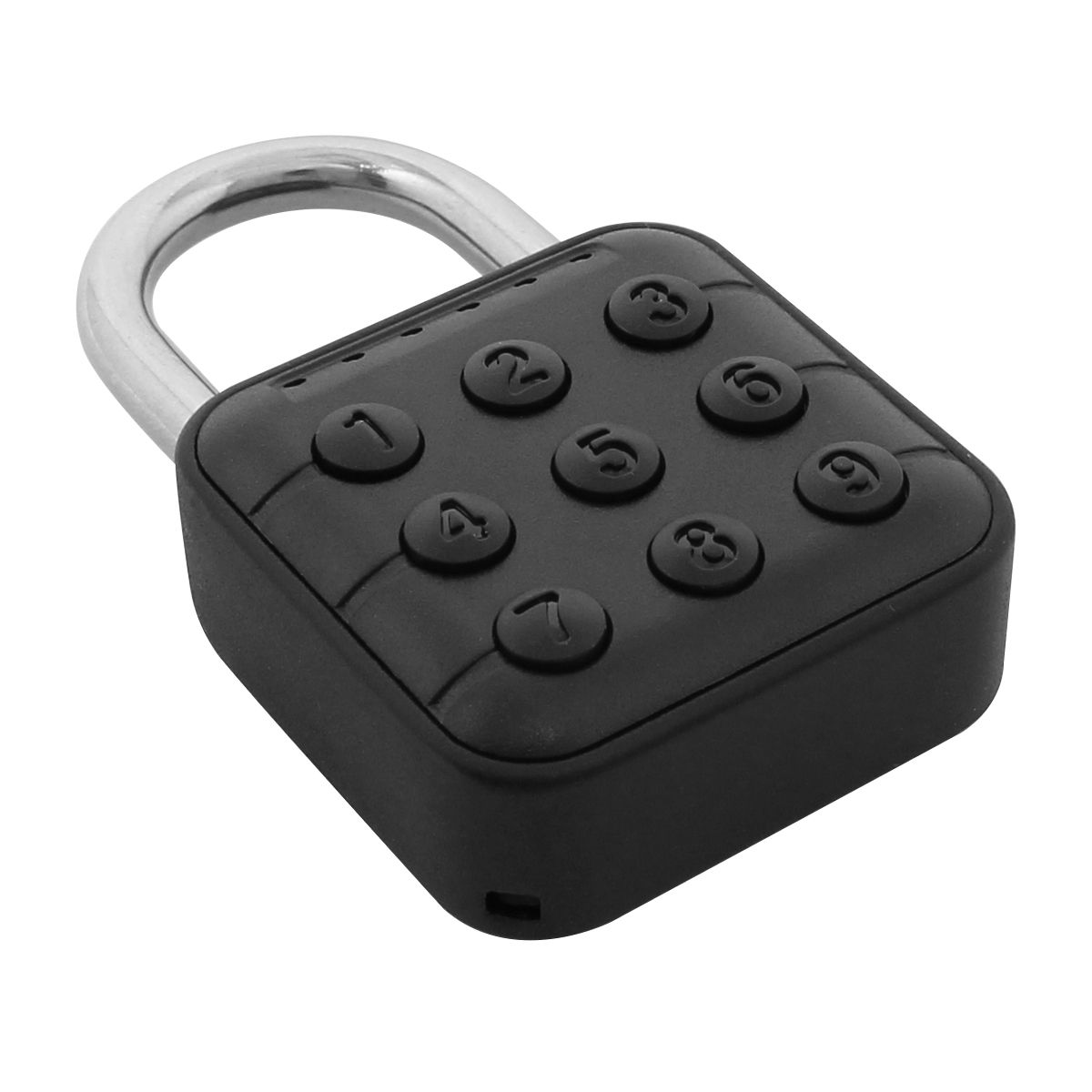 Candado Inteligente Dexter 16211 Smart 45 mm Gancho Corto – Seguridad Biométrica con Huella Digital