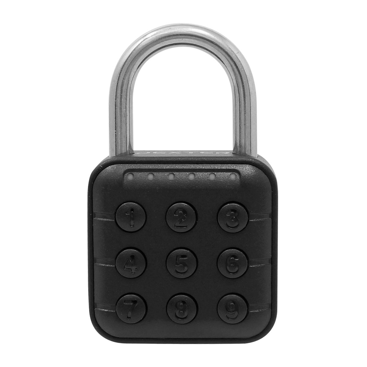 Candado Inteligente Dexter 16211 Smart 45 mm Gancho Corto – Seguridad Biométrica con Huella Digital