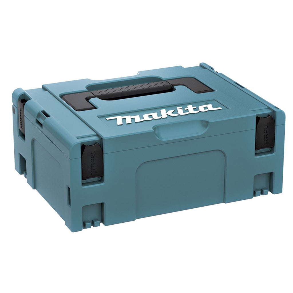 Rotomartillo Inalámbrico Makita DHP481RTJ 18V Brushless con 2 Baterías, Cargador Rápido y Maletín Makpac Profesional