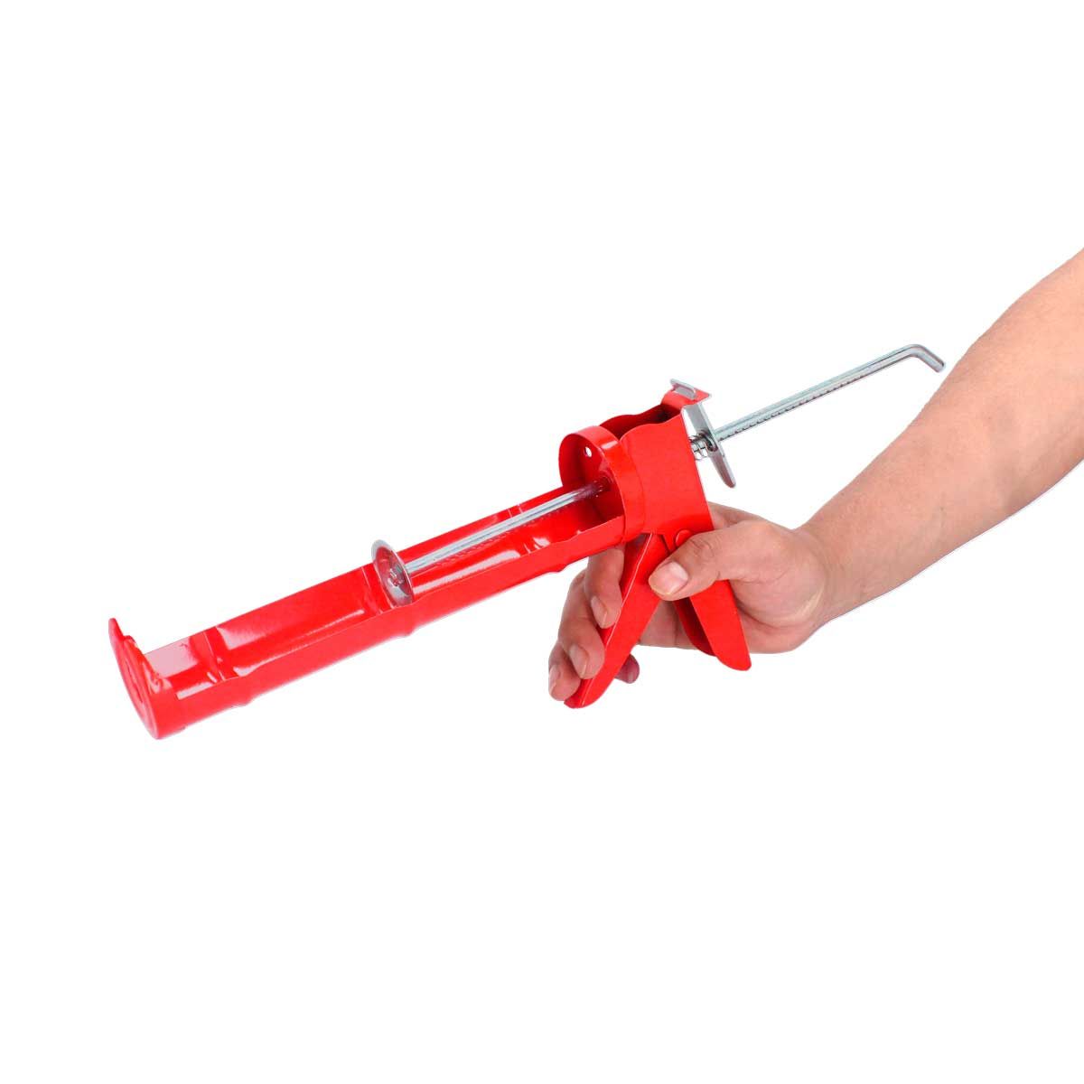 Pistola de Calafateo Fumetax SW-8101001 – Tipo Cremallera 9” para Silicón y Sellador Profesional