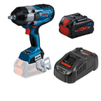 Llave de impacto inalámbrica 1/2" 18 V Bosch GDS 18V-1000 Professional – 1000 Nm de par, motor BITURBO Brushless