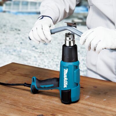 Pistola de Calor 1300 W HG5030 Makita | Herramienta Profesional para Soldar, Quitar Pintura y Moldear Plásticos