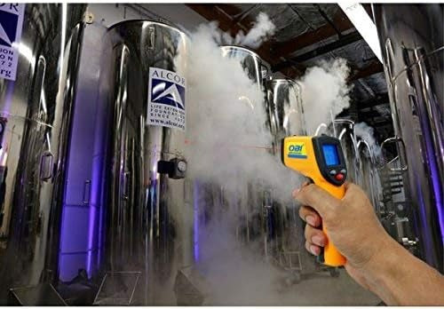 Termómetro Láser Infrarrojo OBI 405002 – Rango -50 °C a 320 °C, Medición Precisa sin Contacto