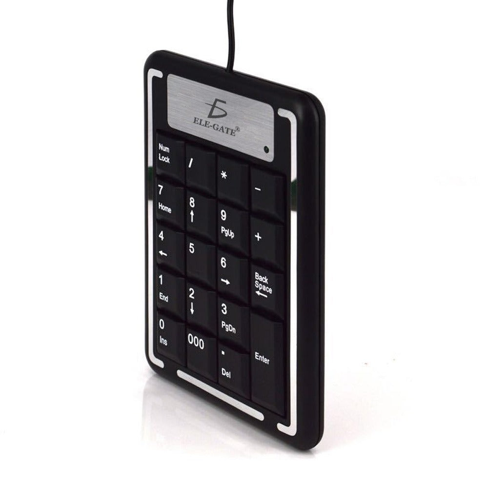 Teclado Numérico USB para PC y Laptop – Compatible con Mac y Windows, Plug & Play