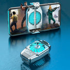 Ventilador de Refrigeración para Teléfono Móvil – Enfriador Portátil con Conexión USB y Luz LED