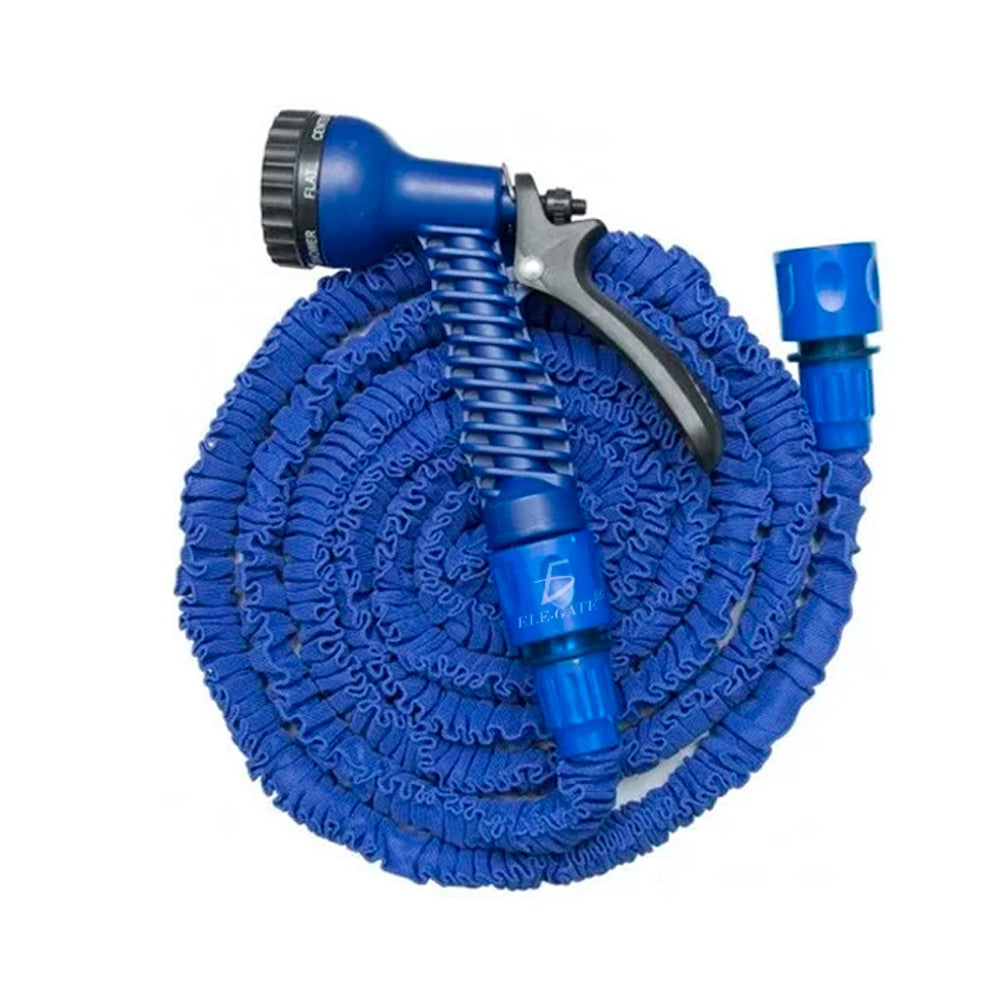 Manguera Flexible Expandible 7.5 Metros con Pistola de Riego – Ligera, Antidobleces y Cómoda de Usar
