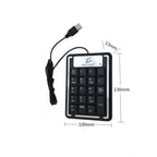 Teclado Numérico USB para PC y Laptop – Compatible con Mac y Windows, Plug & Play