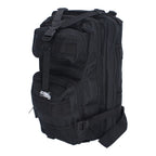 Mochila Táctica ADIR 10853 Negra de 25L – Militar, Deportiva y de Viaje con Múltiples Compartimentos