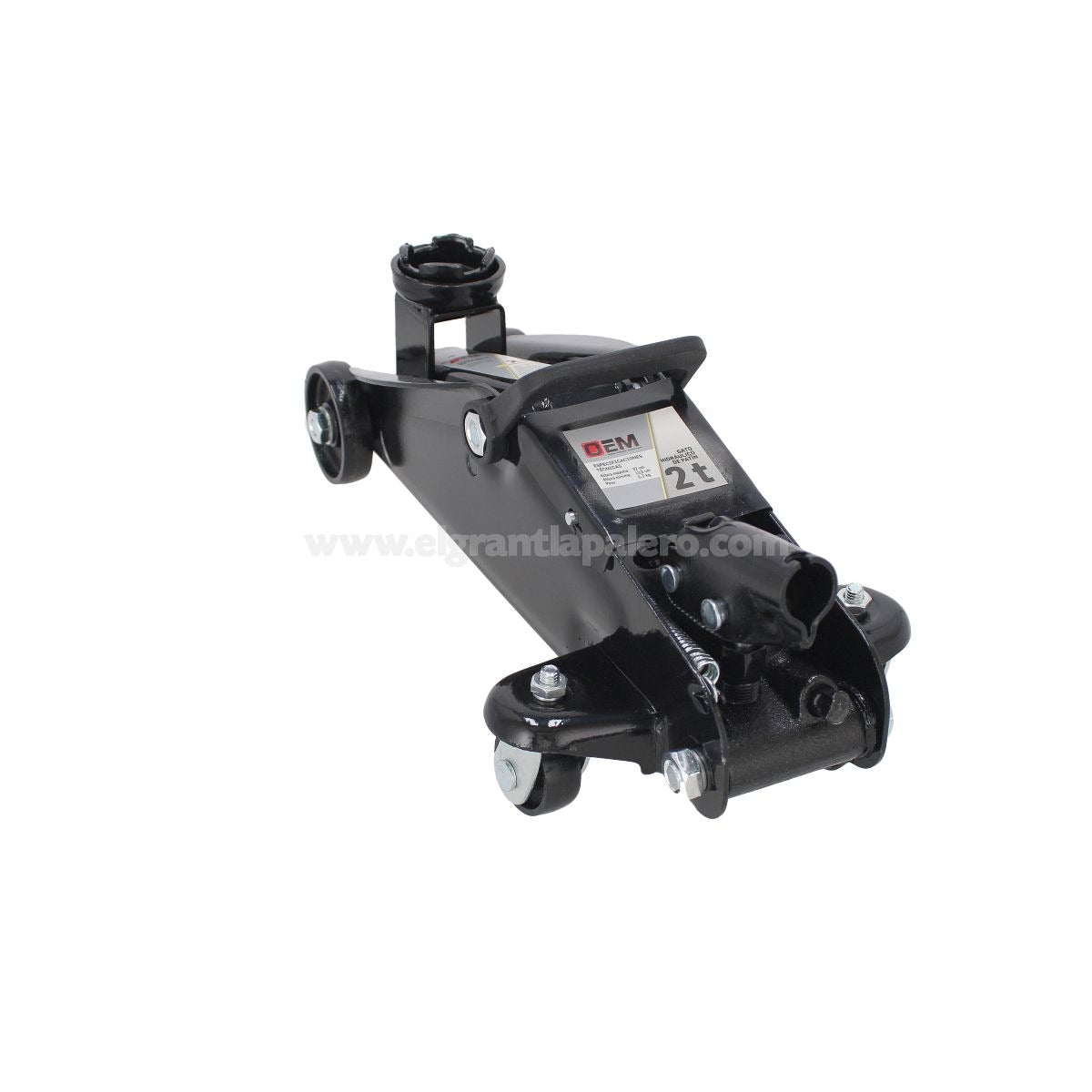 Gato de Patín 2 Toneladas OEM GNM-2 – Hidráulico de Baja Altura sin Maletín para Auto