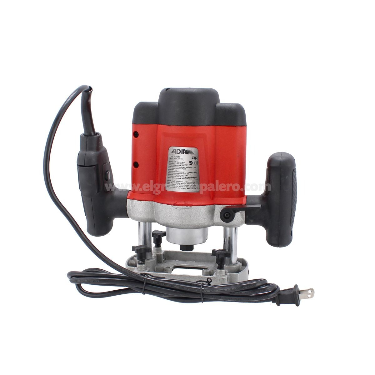 Router Profesional ADIR 11559 de 1050W – Fresadora Eléctrica para Madera con Ajuste de Precisión