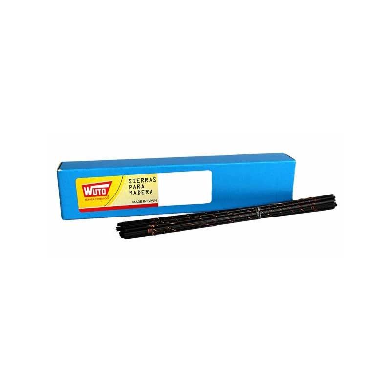 Seguetas Españolas Wuto #0 – Hojas de Sierra Fina para Metales, Madera y Plásticos, Corte Preciso y Duradero