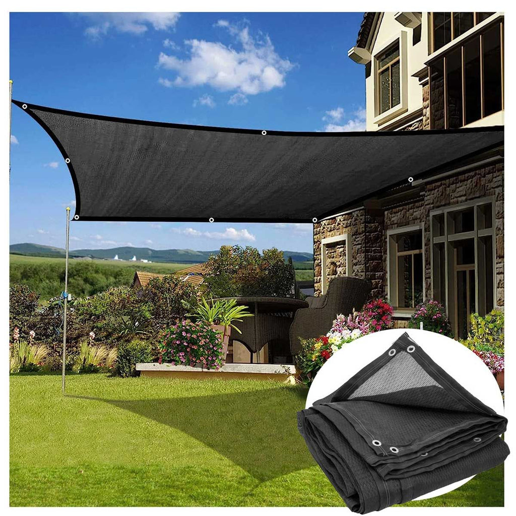 Toldo Sombra Adir 970 3.60 x 3 m – Malla Sombra 70% de Polietileno Resistente para Jardín, Terraza o Estacionamiento