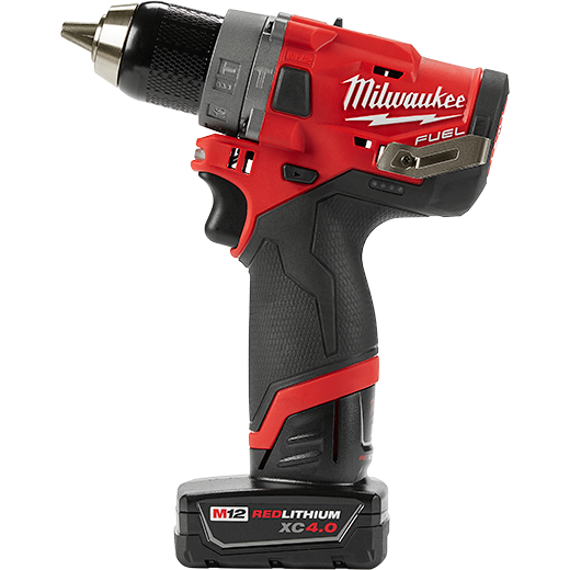 Rotomartillo Inalámbrico Milwaukee M12 FUEL™ 2504-22 12V Brushless con 2 Baterías, Cargador y Estuche Profesional