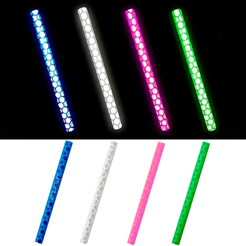 12 Clips Reflectantes para Rayos de Bicicleta Ultra Brillante 360º | Accesorios de Seguridad Nocturna para Ciclismo