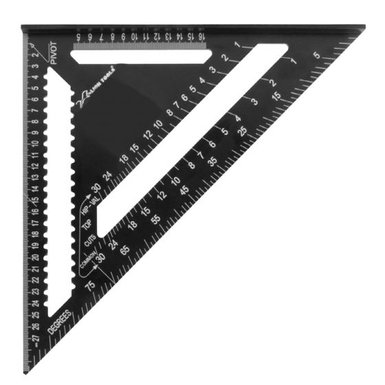 Escuadra para muro de yeso 12” Lion Tools 2599 – Regla de medición precisa para instalación de tablaroca, carpintería y construcción